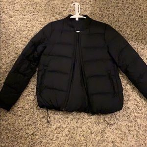 Lululemon black reversible jacket size 4